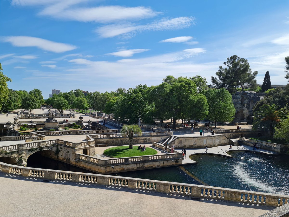 Photo des jardins de la Fontaine