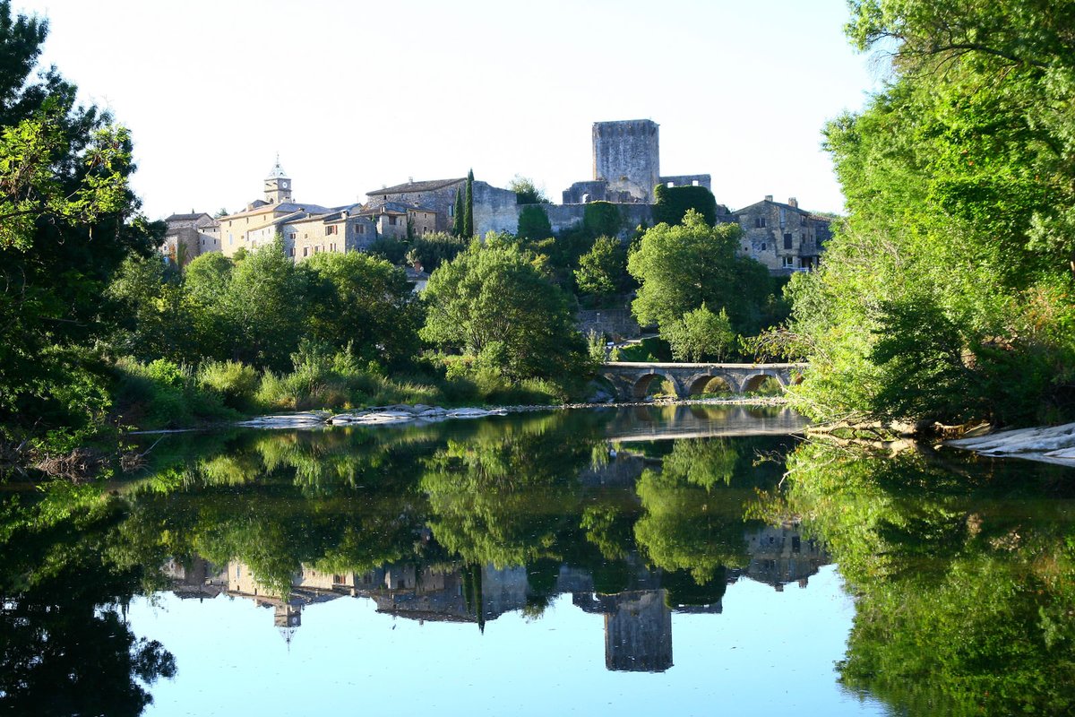 Photo du village de Montclus